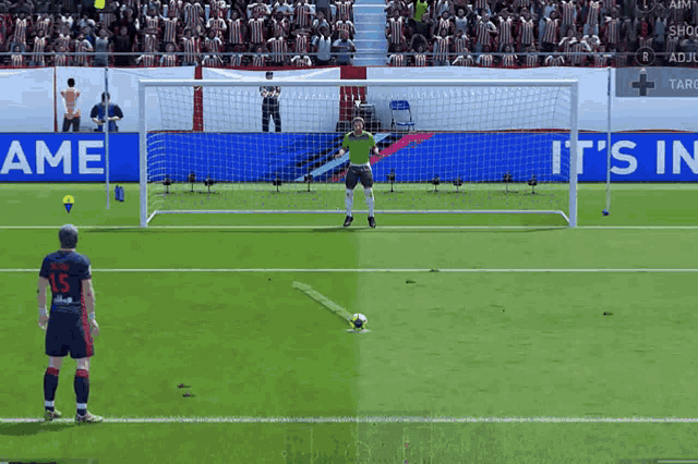 Фрагмент матча FIFA